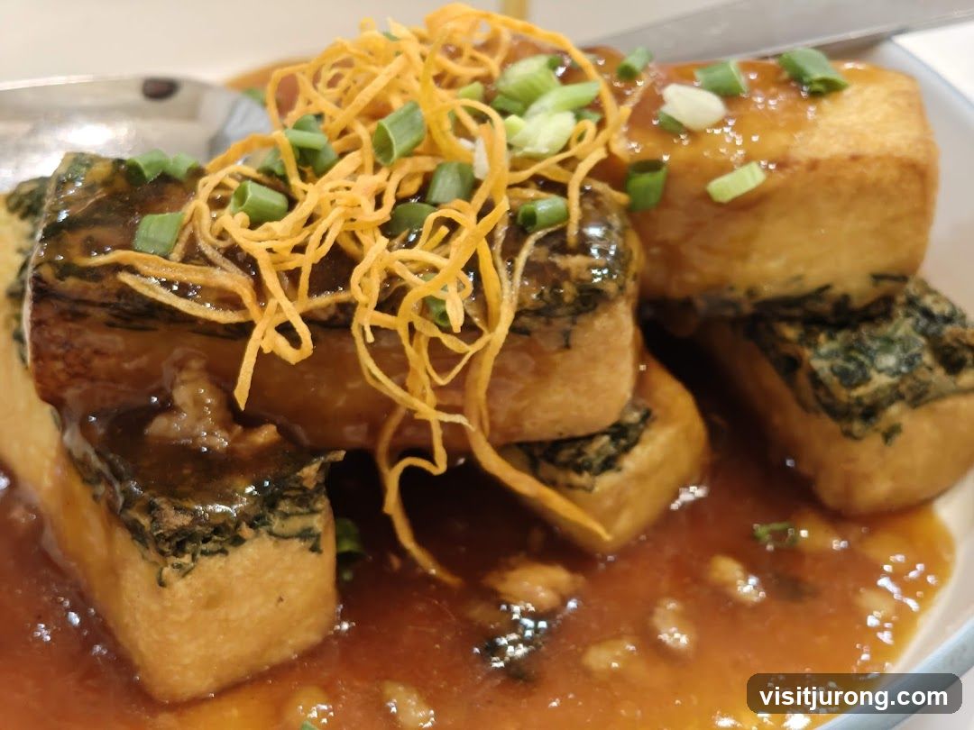 Fried Tofu with Sauce