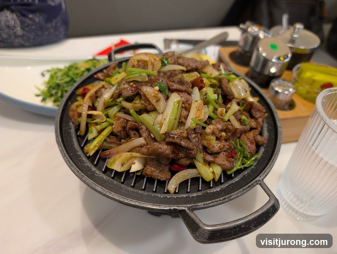Stir-fried Beef with Vegetables