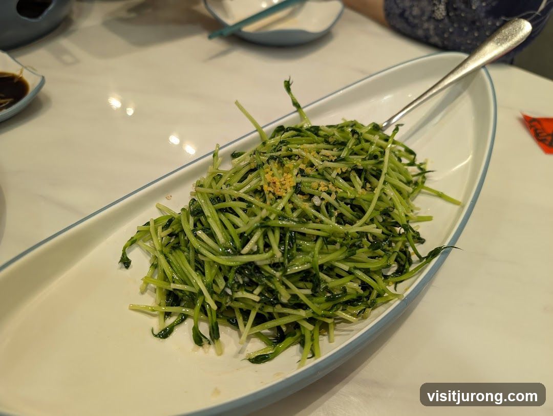 Stir-fried Pea Shoots