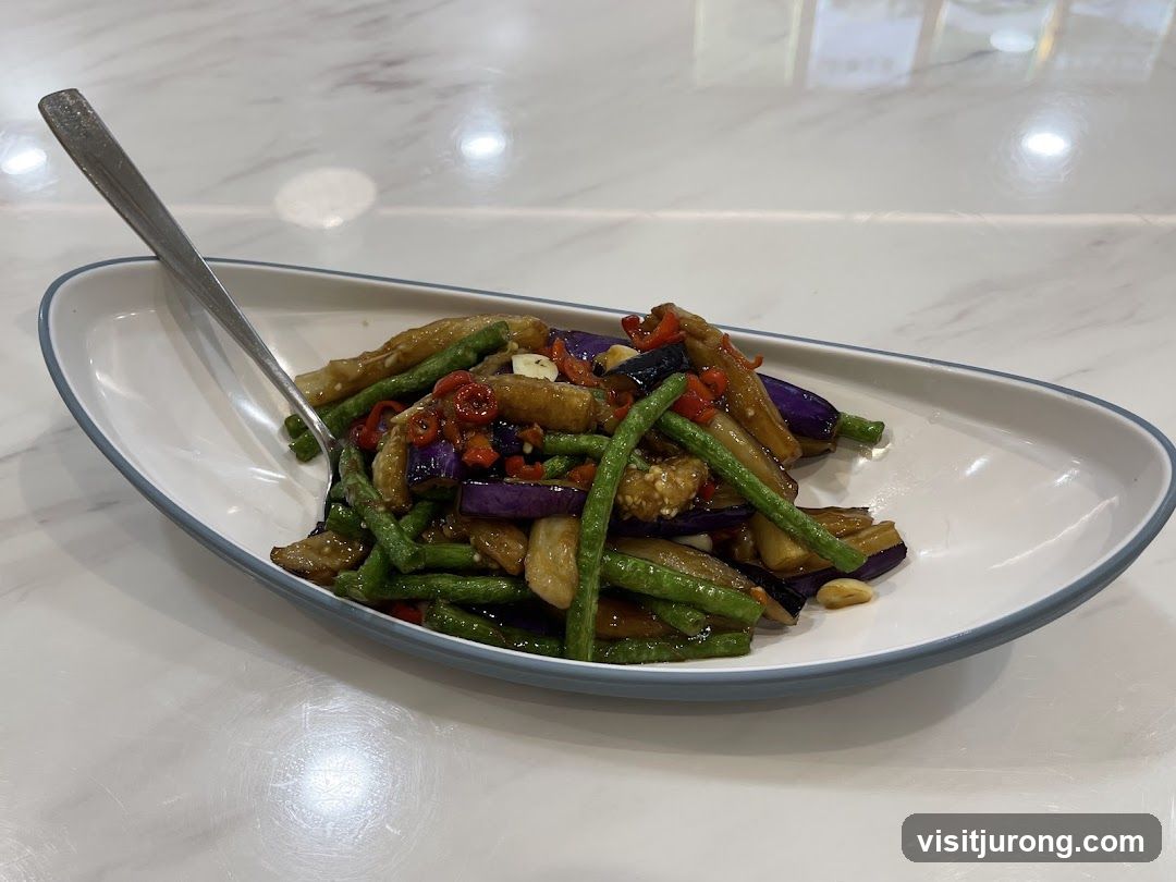 Stir-fried Eggplant and Green Beans