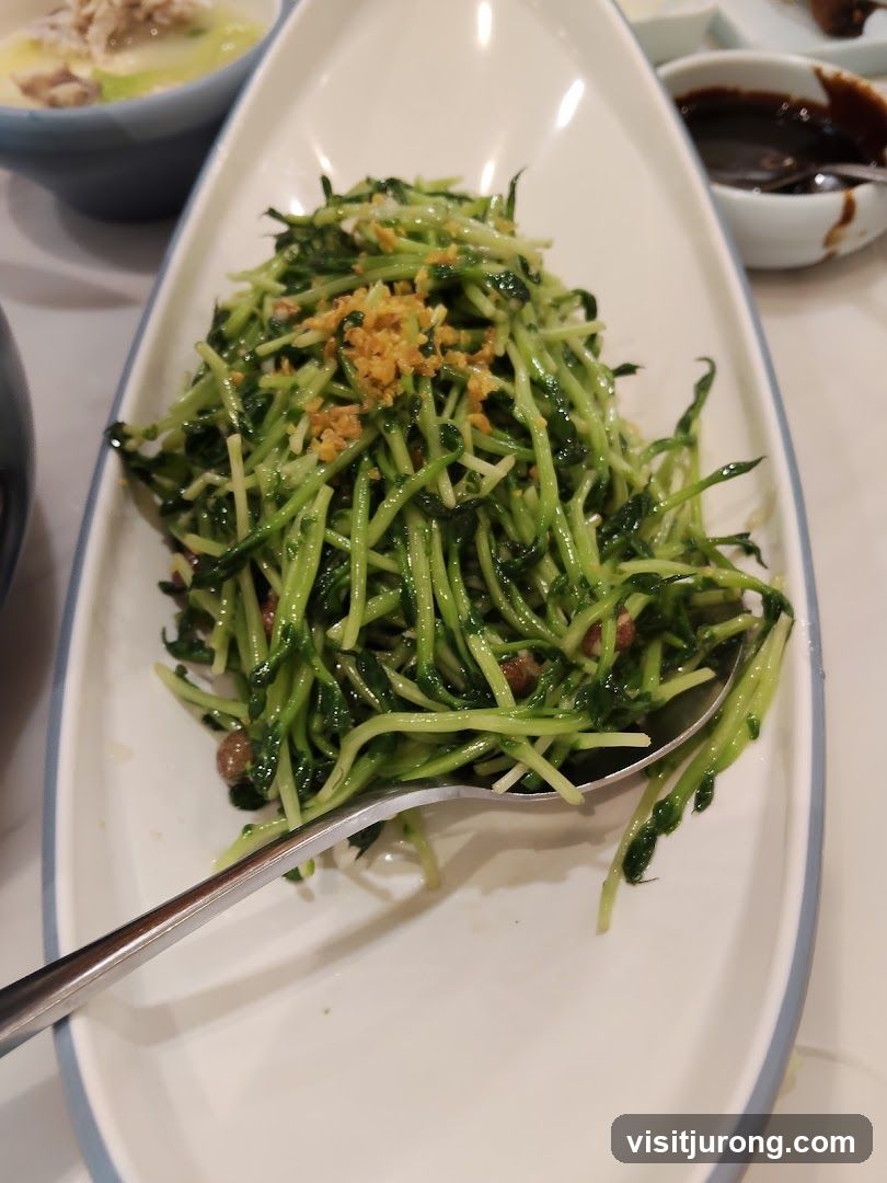 Stir-fried Pea Shoots