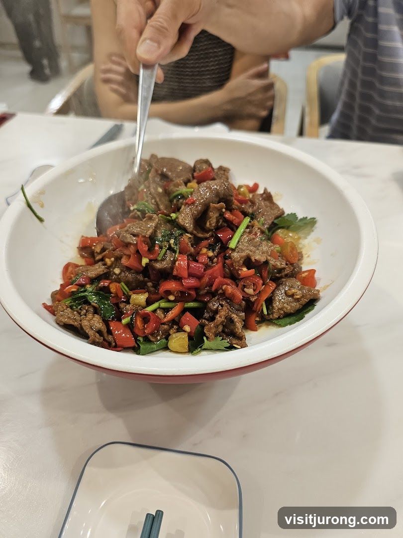Spicy Beef Stir-fry