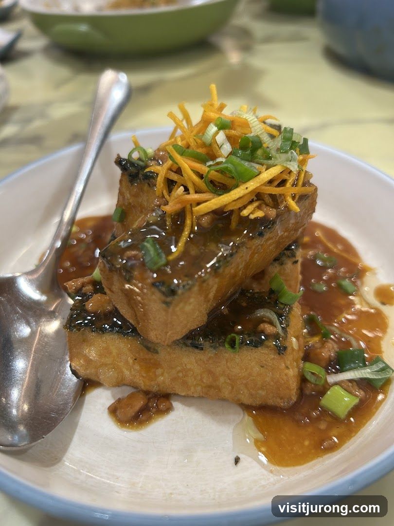 Fried Tofu with Sauce