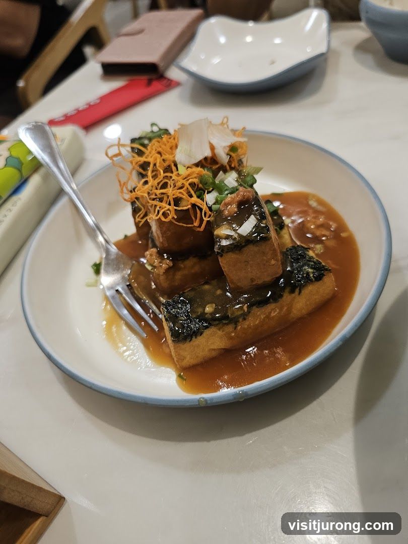 Fried Tofu Dish