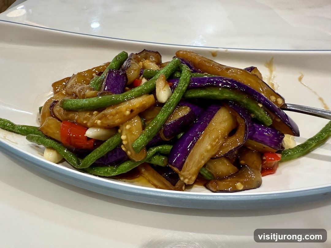 Stir-fried Eggplant and Green Beans
