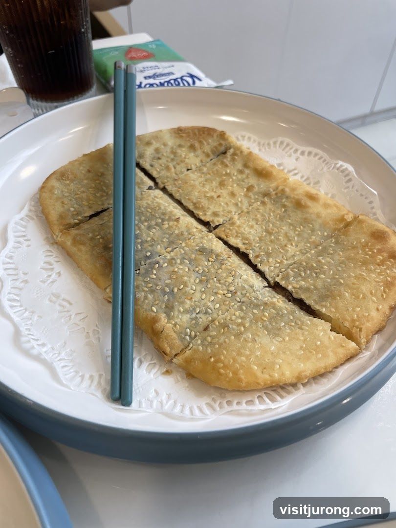 Sesame Seed Pastry with Filling