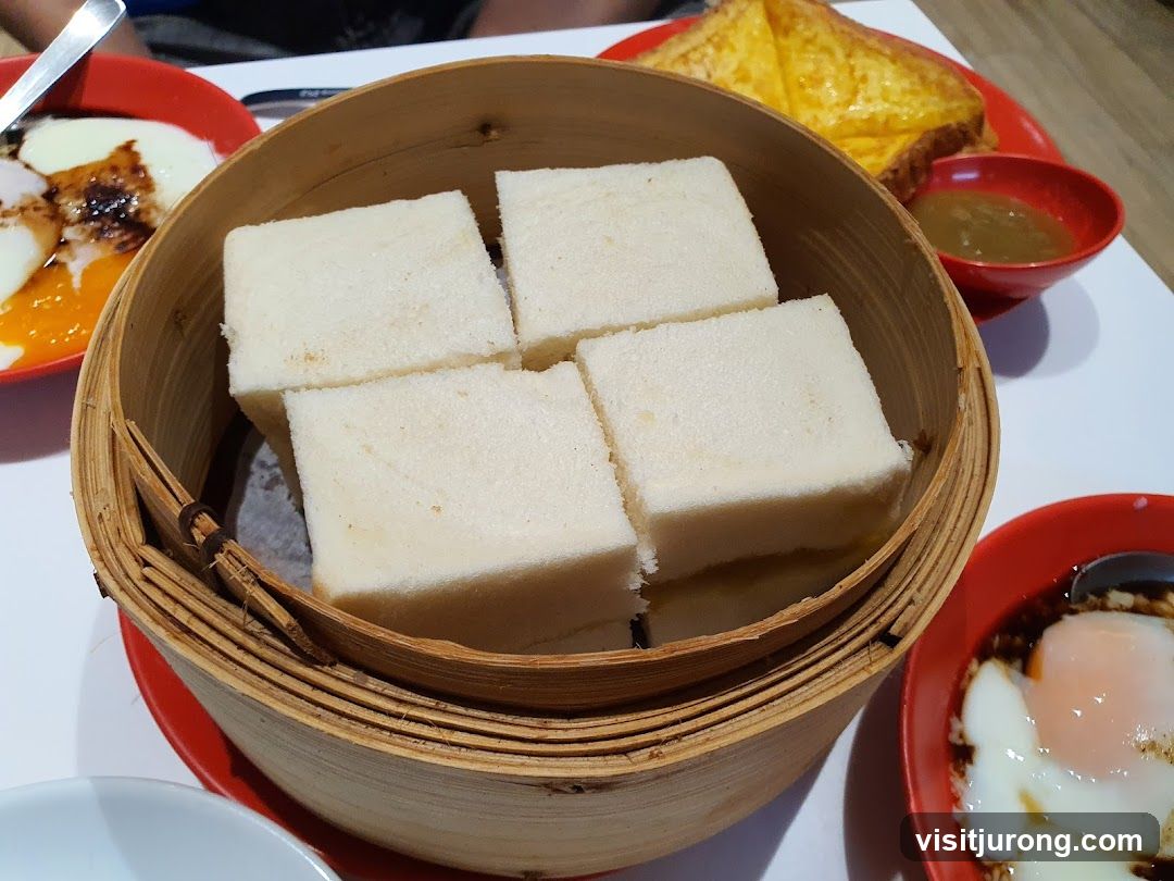 Steamed Bread with Soft-Boiled Eggs and Toast