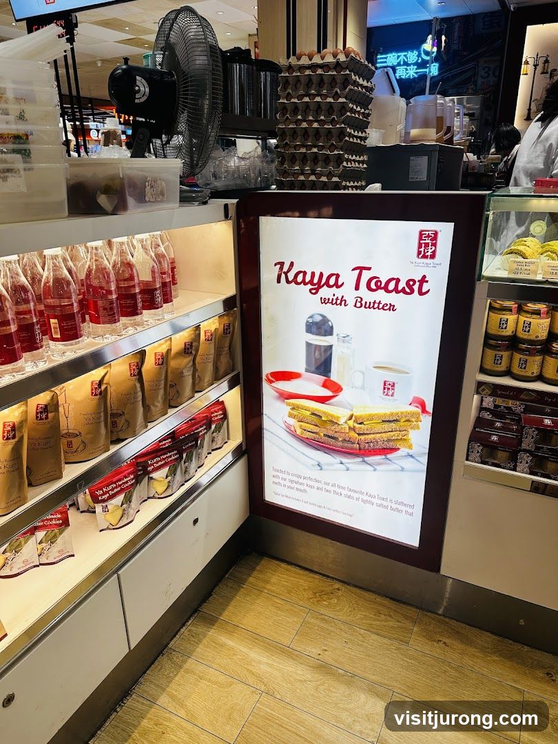 Kaya Toast Display