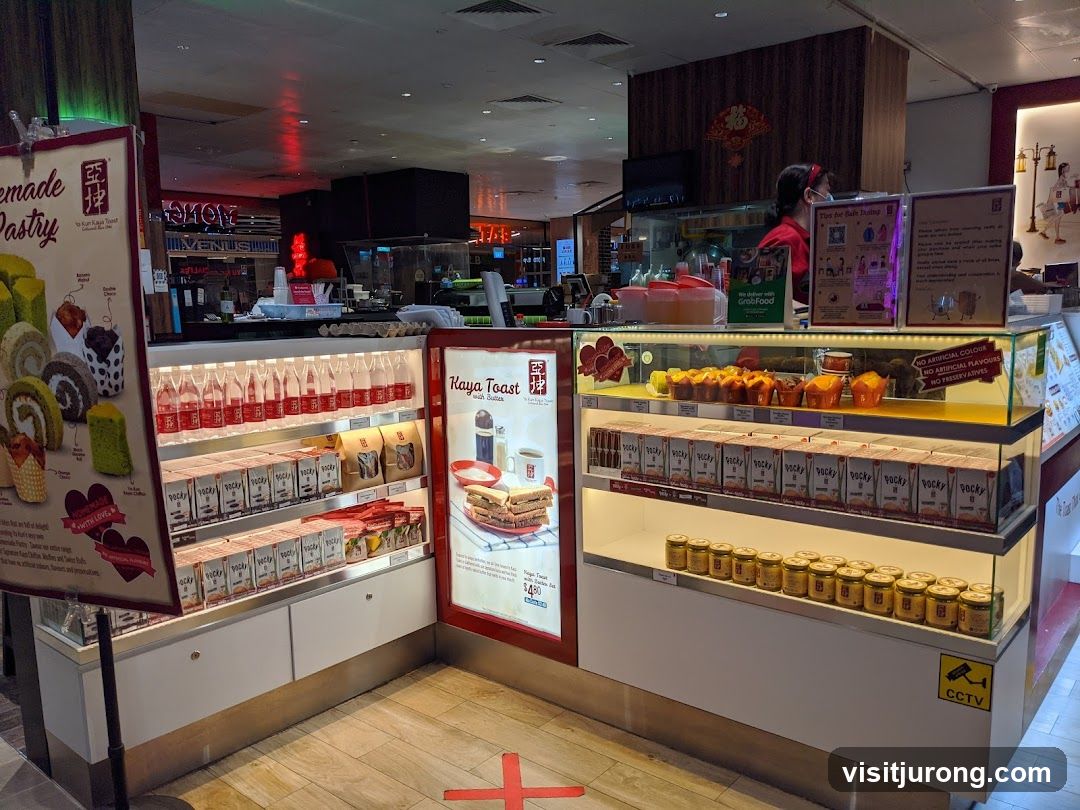 Pastry and Toast Display