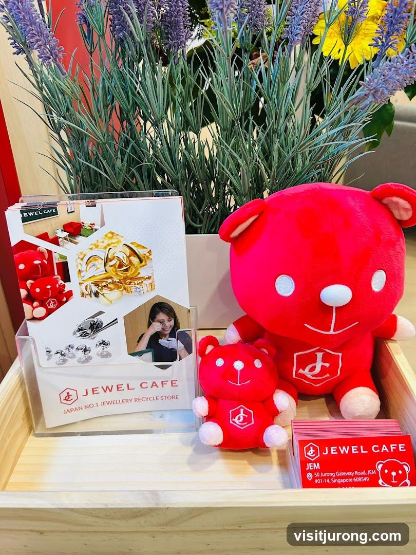 Jewel Cafe promotional display