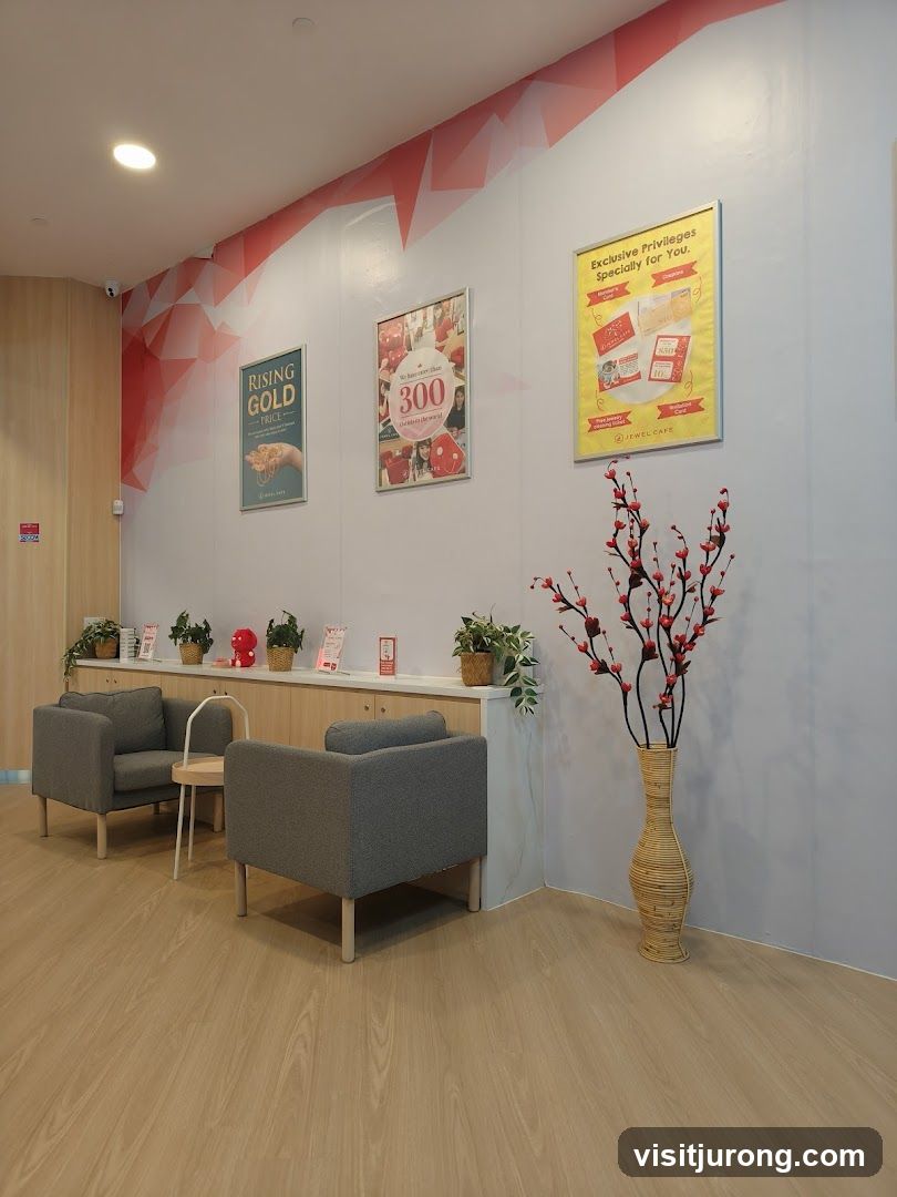 Cafe Interior with Seating and Decorations