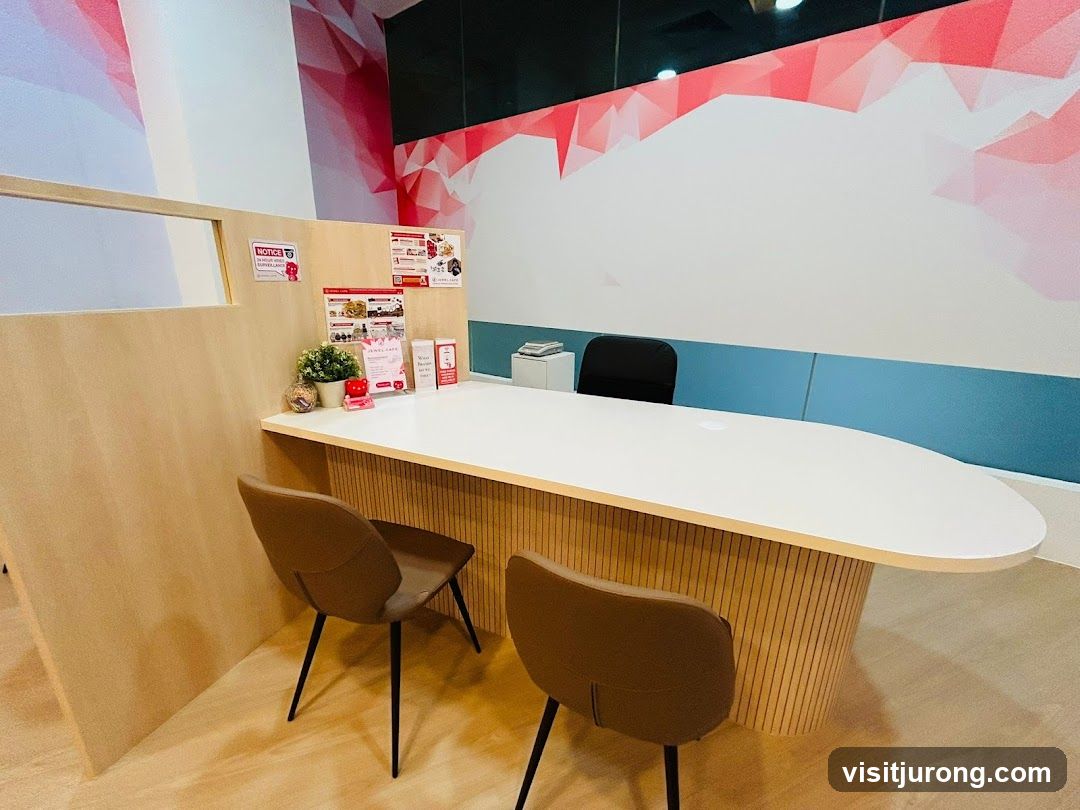 Reception Desk Area