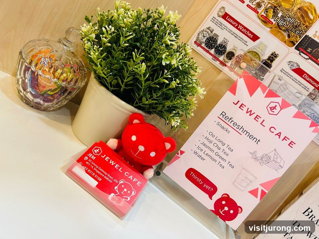 Jewel Cafe Display