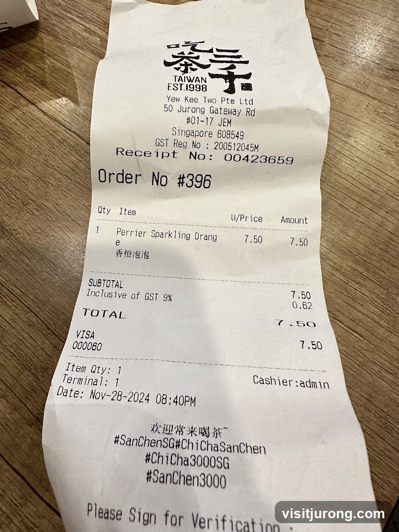Receipt