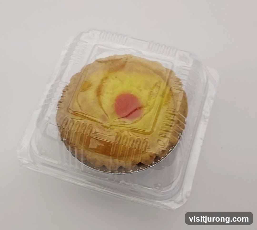 Egg Tart in Plastic Container