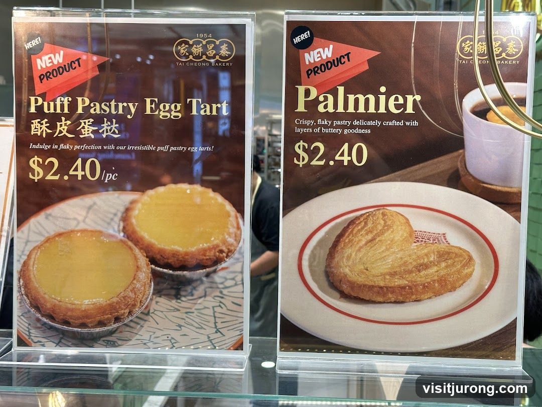 Tai Cheong Bakery Menu