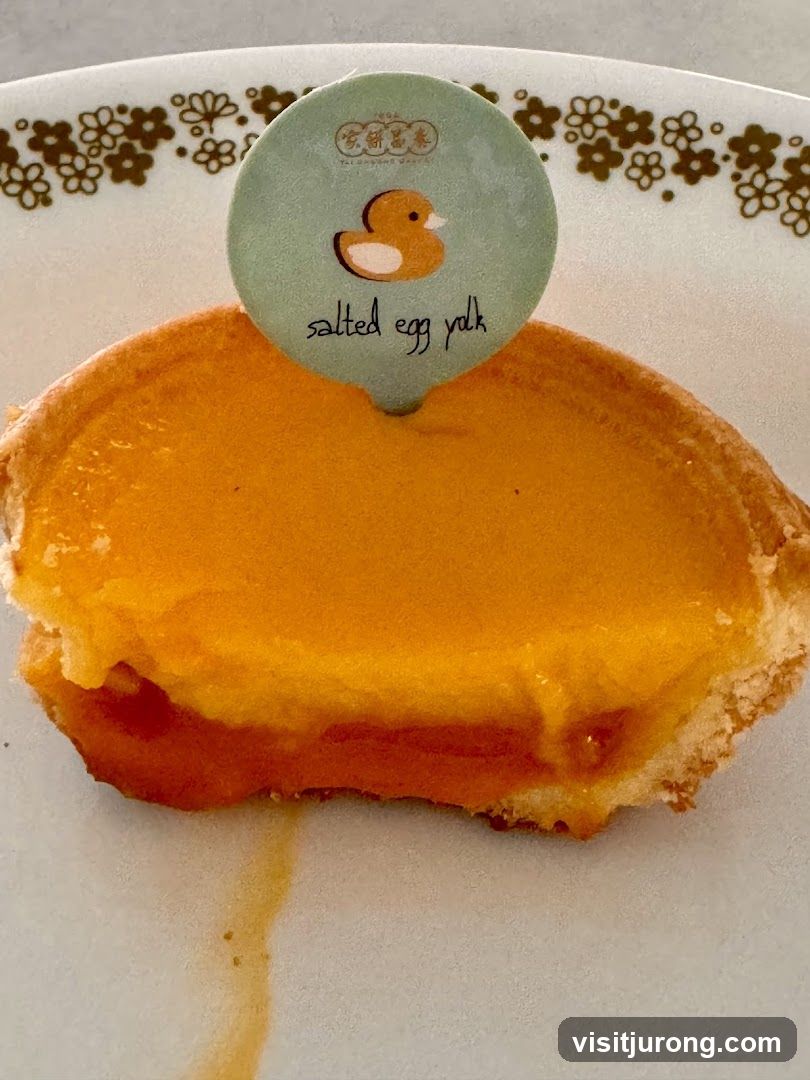 Salted Egg Yolk Tart