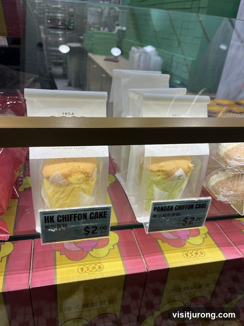 Chiffon Cakes and Egg Rolls