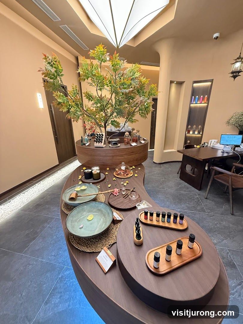 Spa Reception Area