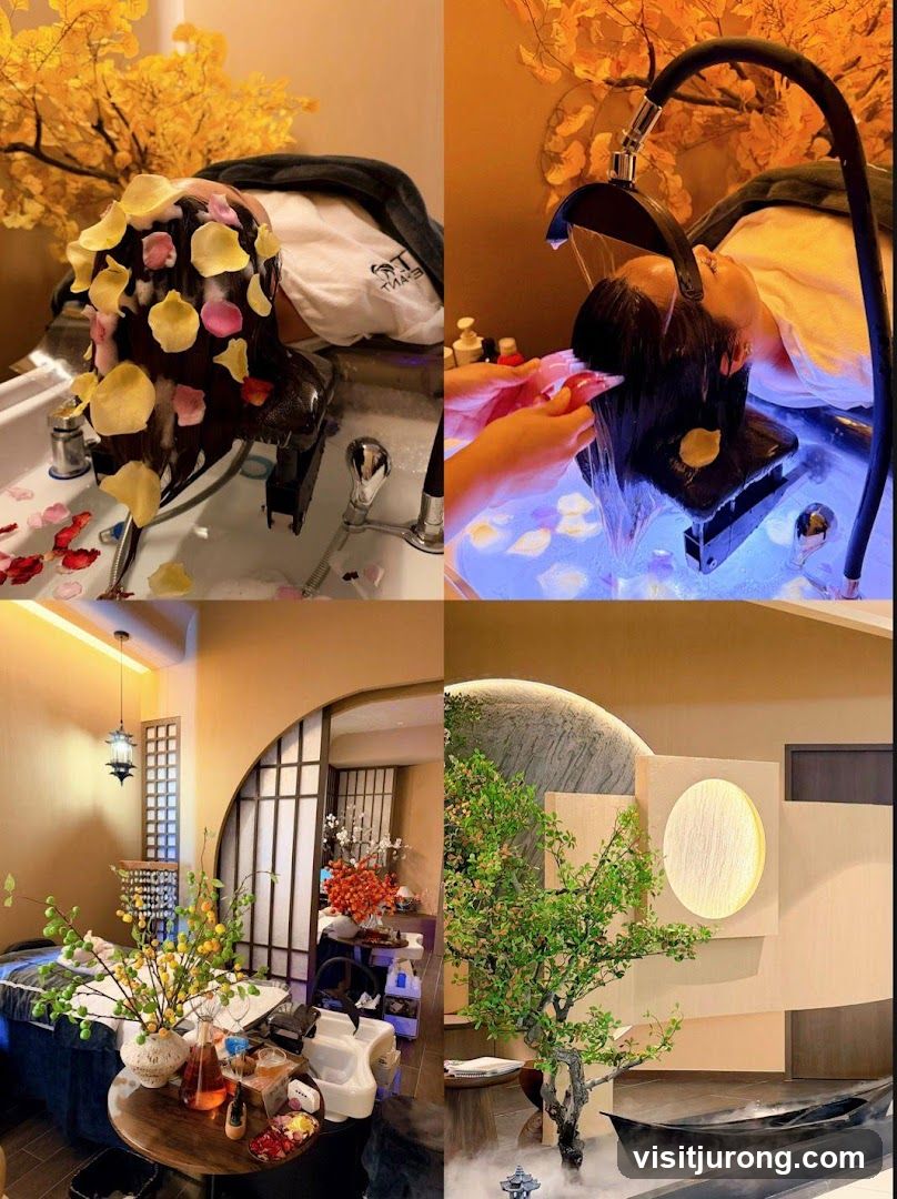Spa Interior and Treatments