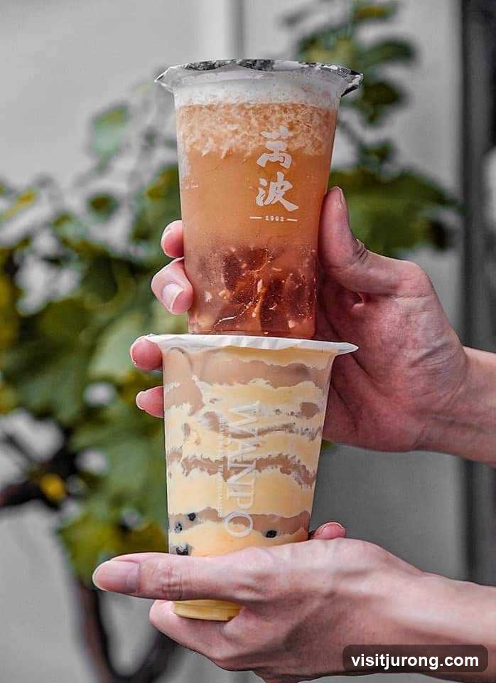 Two Bubble Teas
