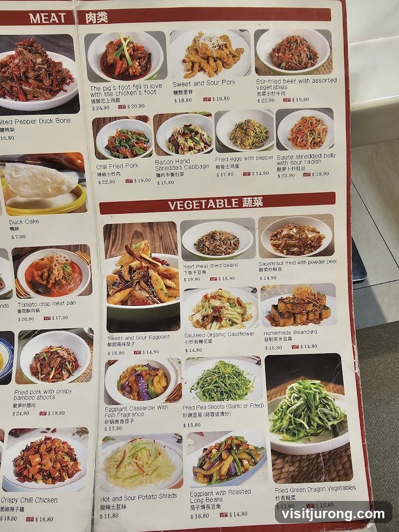 MEAT and VEGETABLE