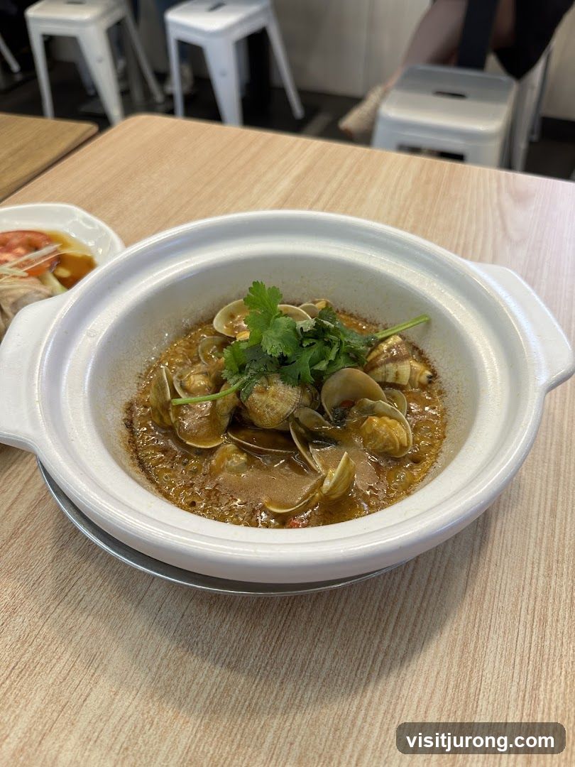 Clams in a White Bowl