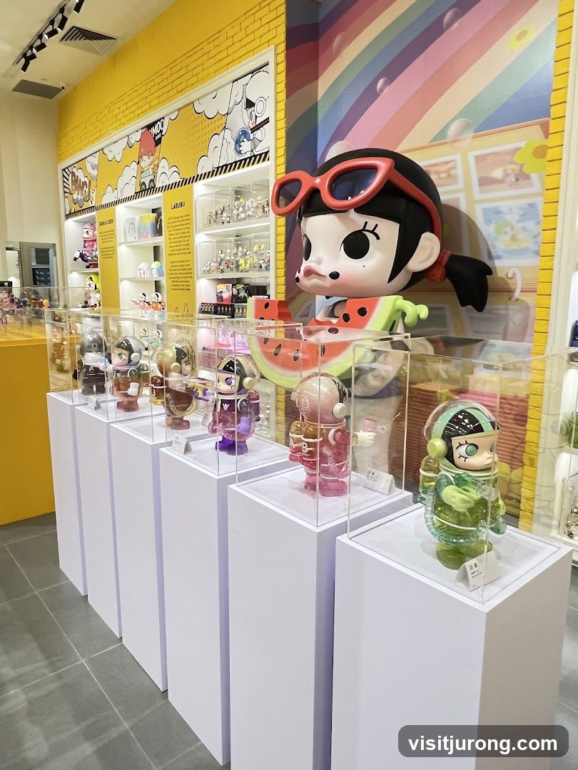 Display of collectible figures