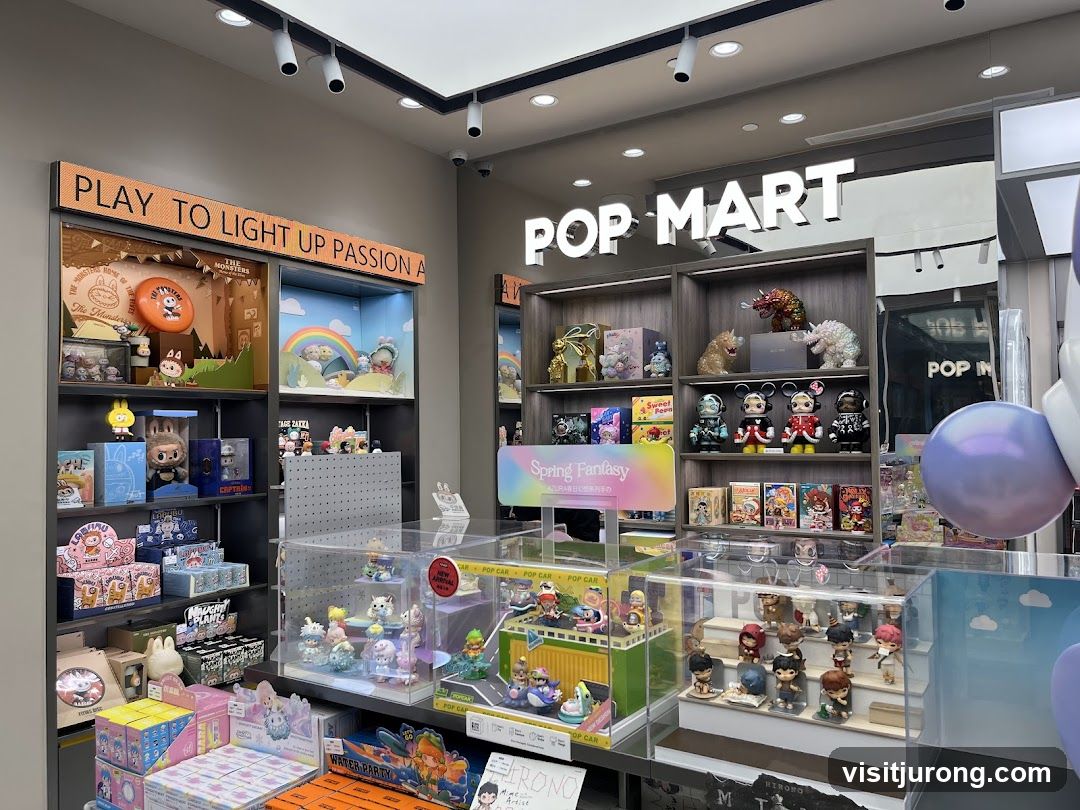 Pop Mart Store Interior