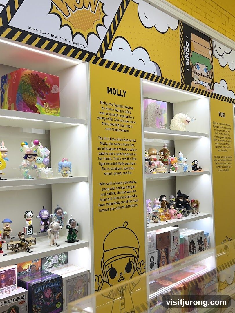 Display of Collectible Figurines
