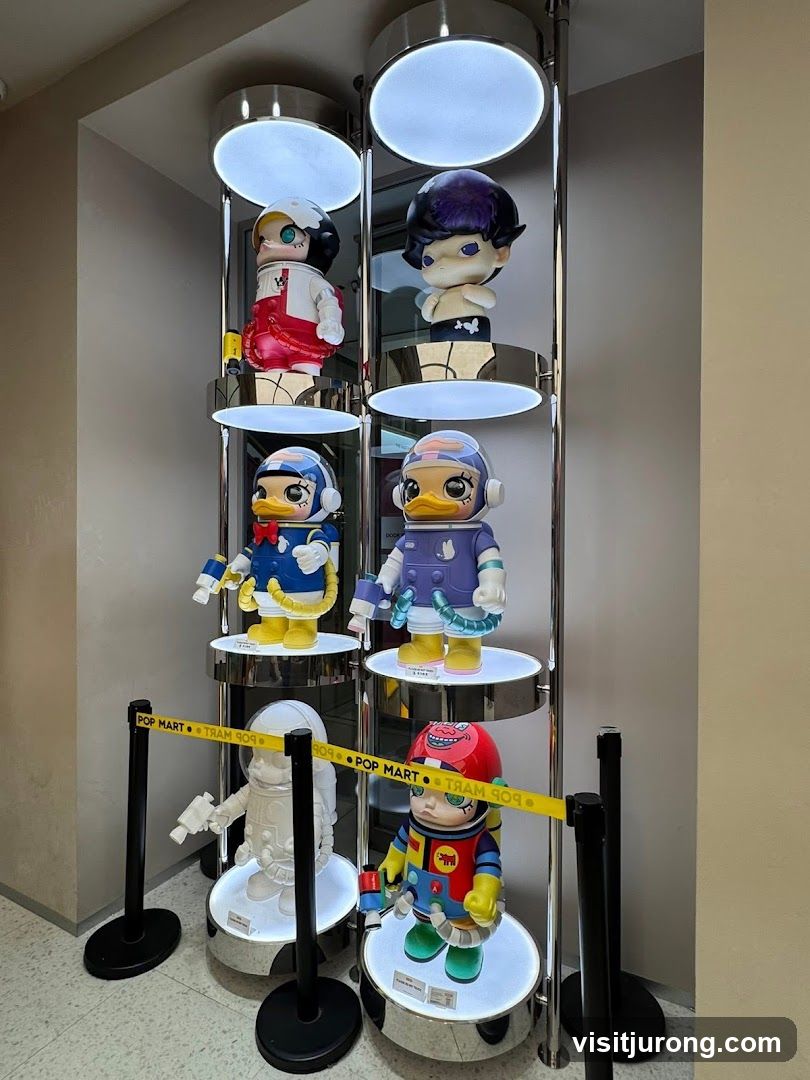 Display of collectible figures