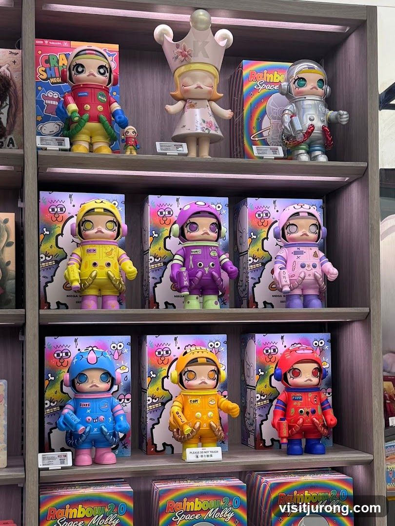 Display of collectible figures
