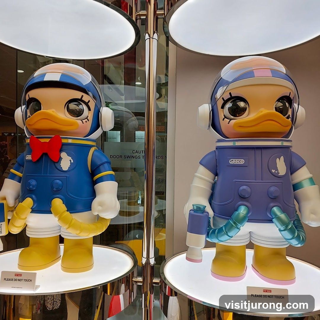 Astronaut Duck Figurines