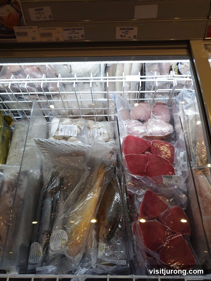 Frozen Fish Display