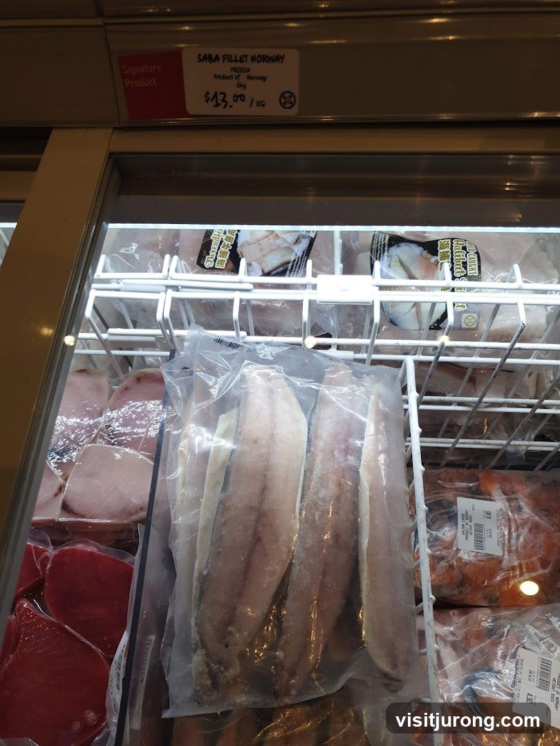 Frozen Fish Display