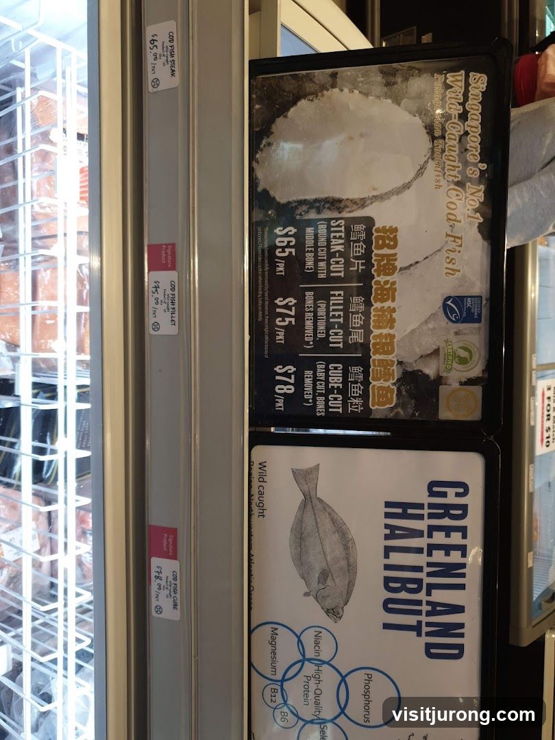 Fish Display with Pricing