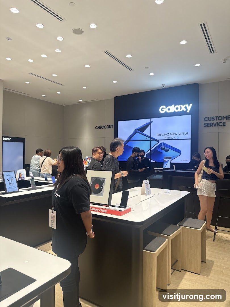 Samsung Galaxy Store Interior