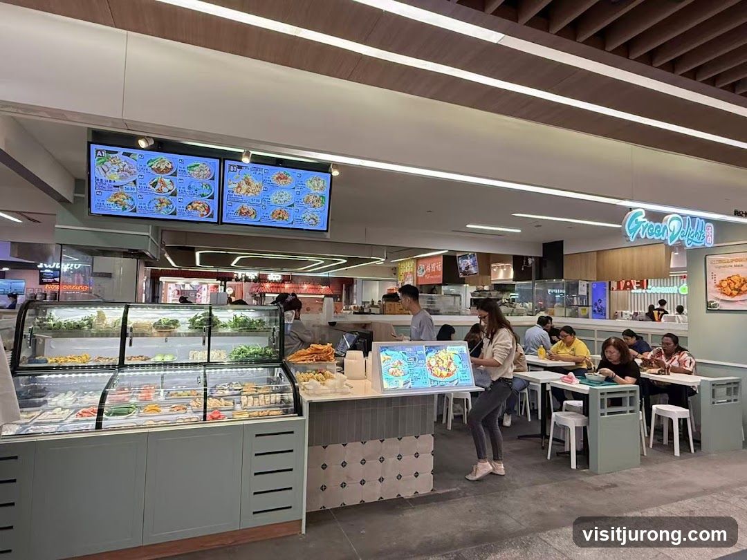 Food Court Dining Area