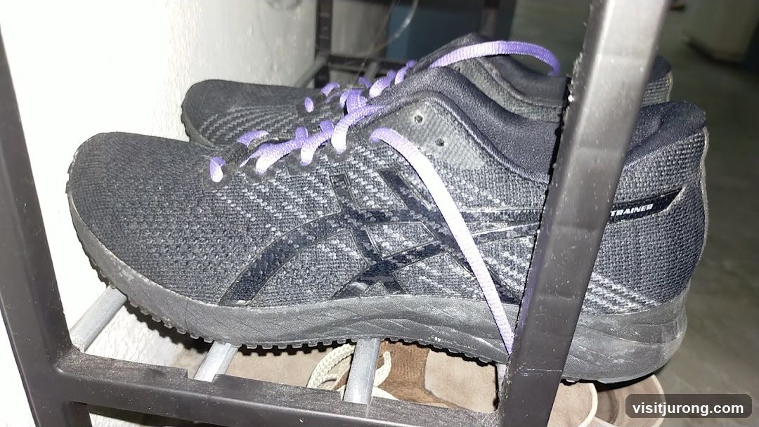Black ASICS Running Shoes