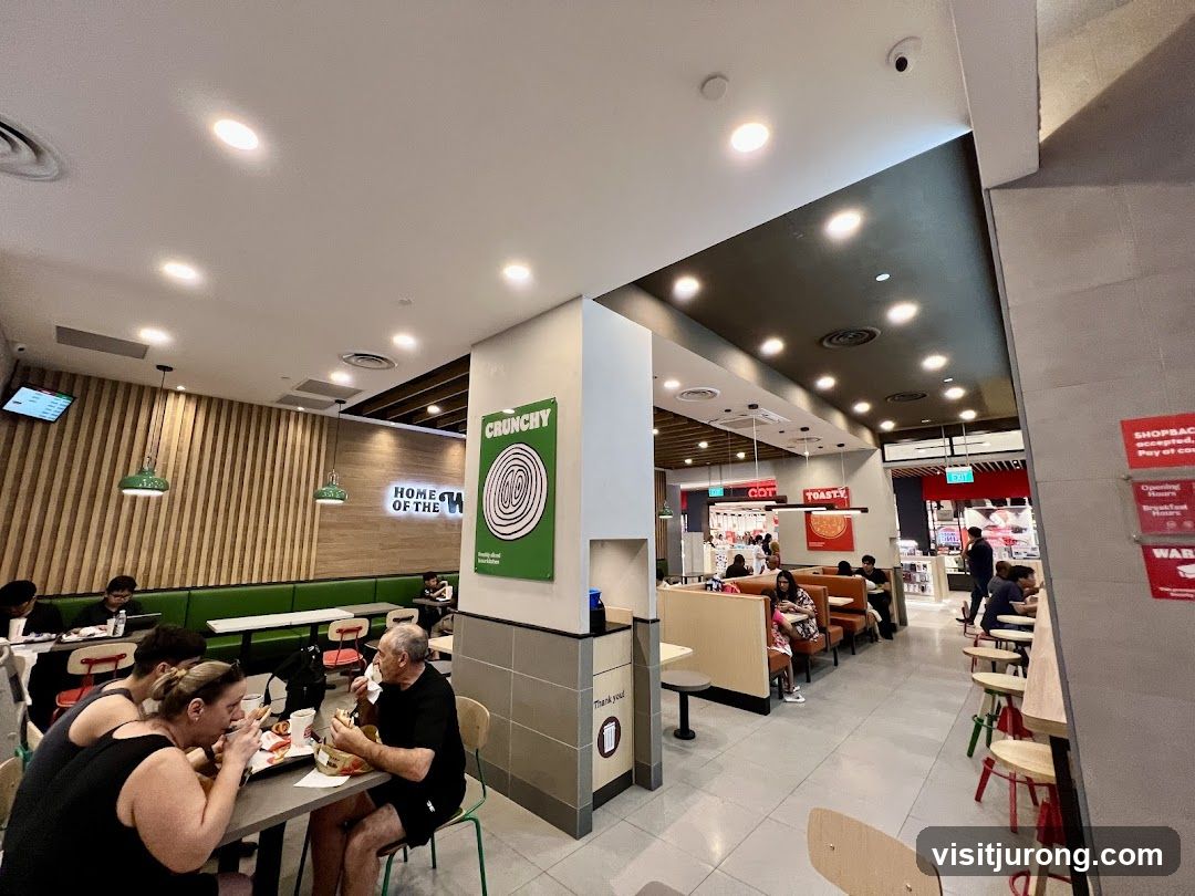 Fast Food Restaurant Interior