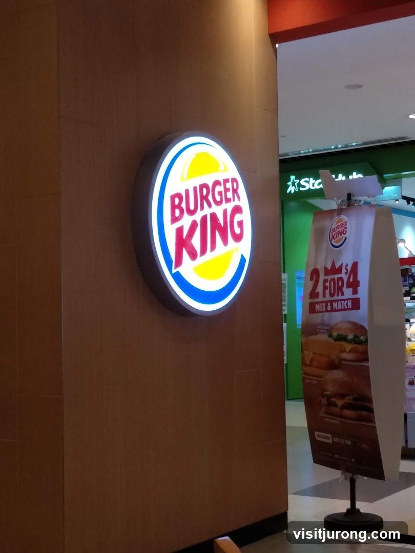 Burger King Sign and Promotion