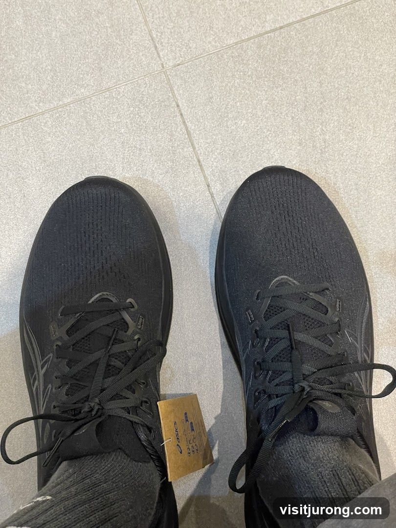 Black Asics Running Shoes