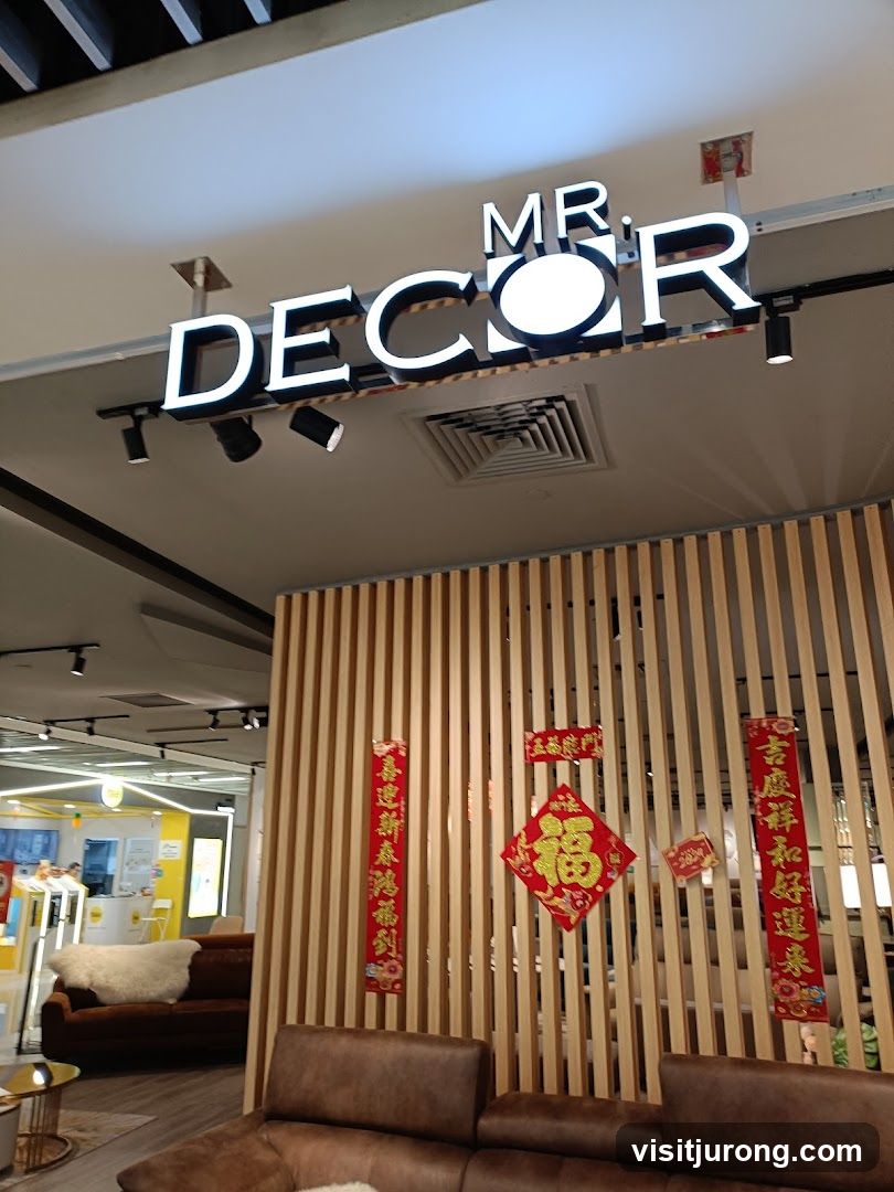 MR DECOR Store Signage