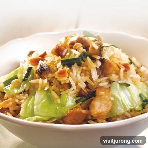 Fried Rice with Cabbage and Pork