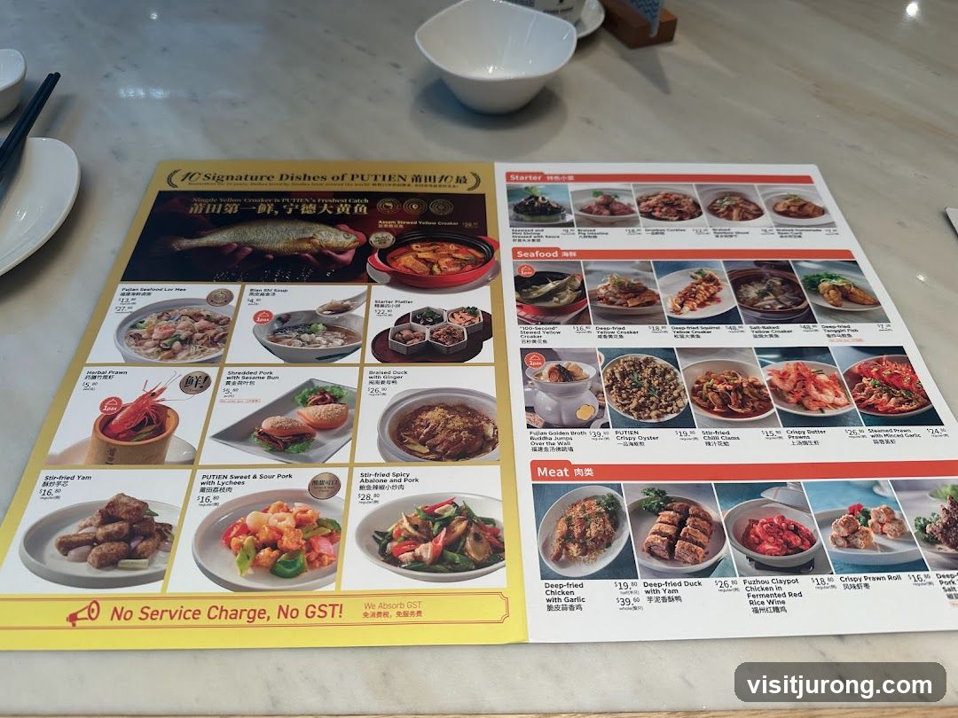 10 Signature Dishes of PUTIEN