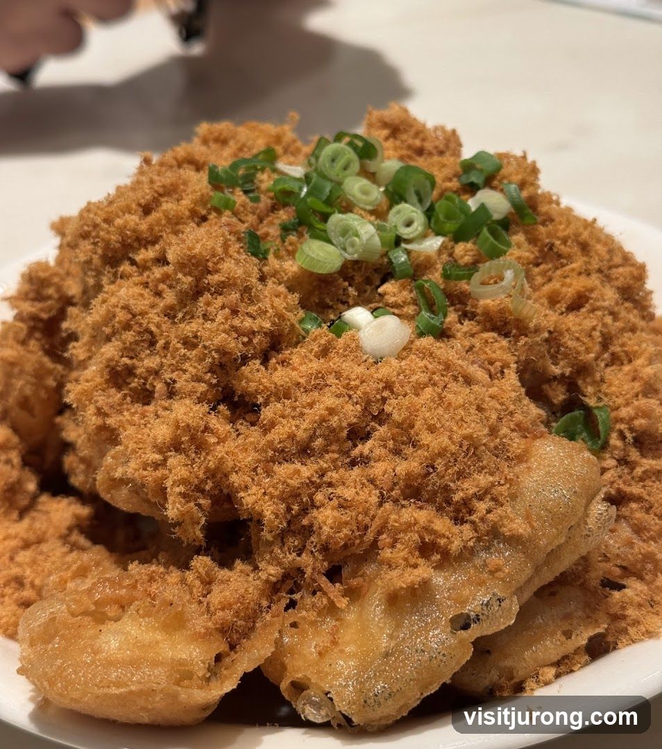 Fried Fish with Pork Floss