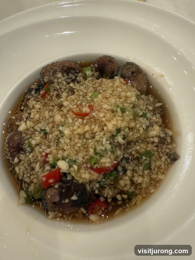 Steamed Abalone with Garlic