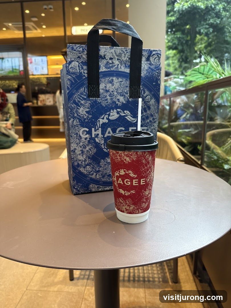 Beverage and Shopping Bag
