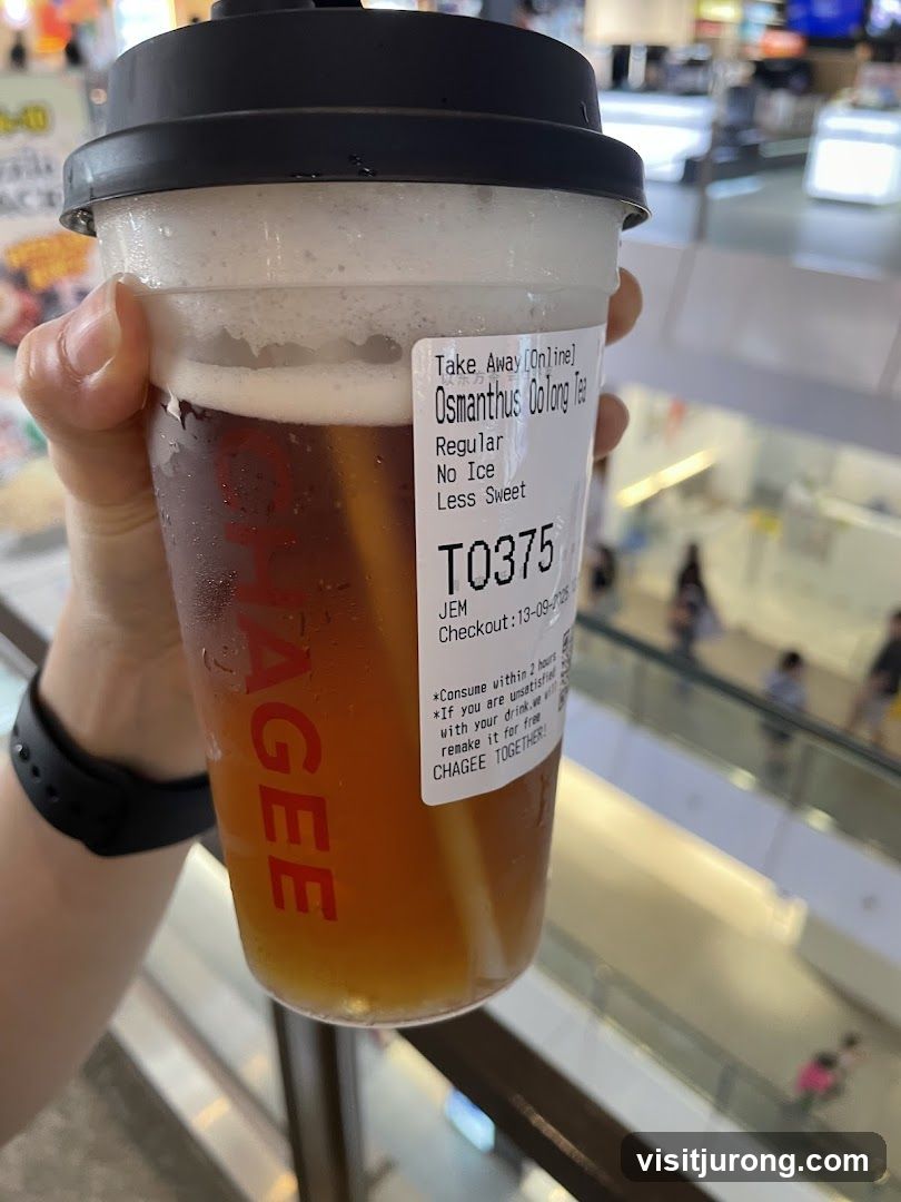 Osmanthus Oolong Tea