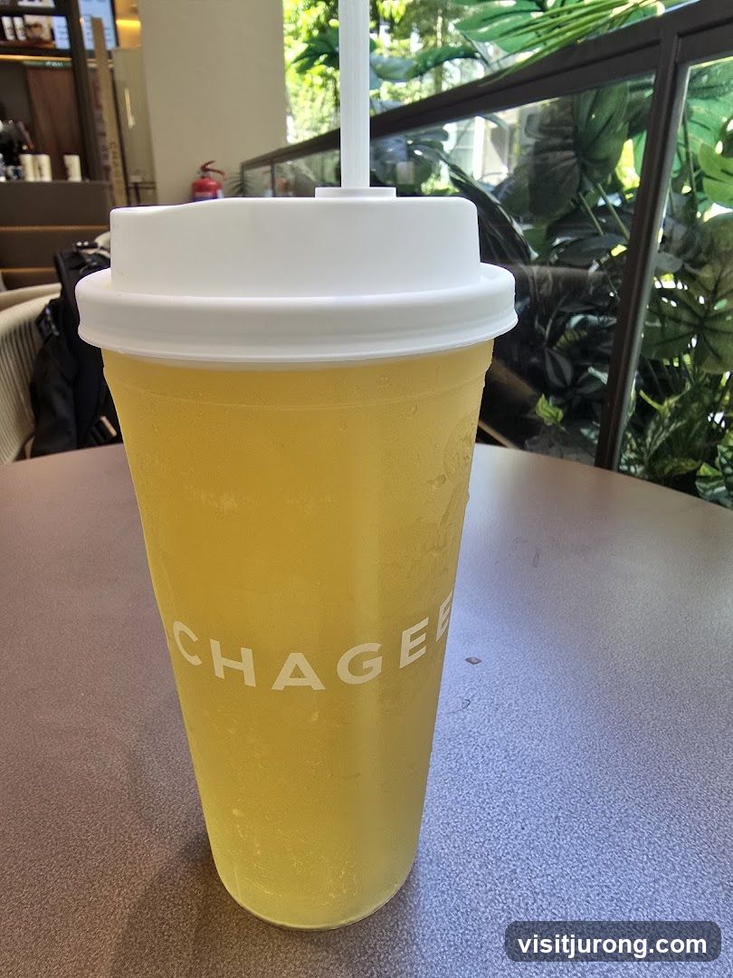 Yellow Drink in a Cup